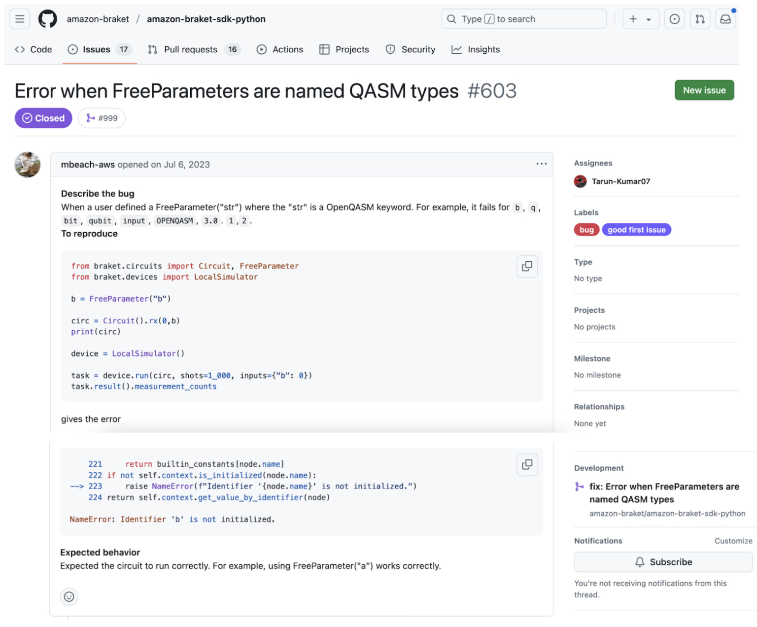 GitHub screenshot